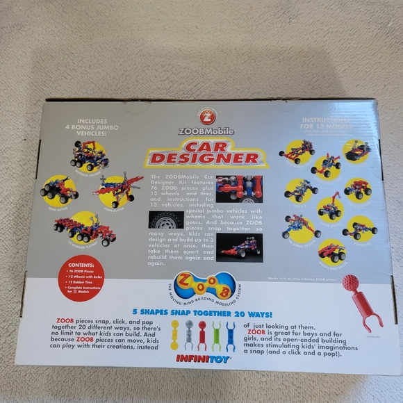 ZOOB Car Designer 76pcs - Picture 6 of 8